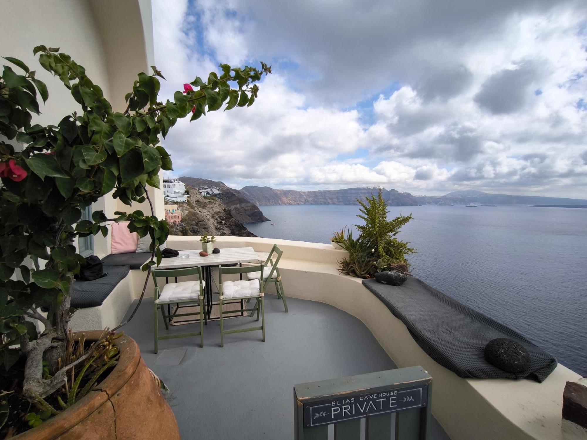 דירות Elias Cave House 270O Caldera View Oia מראה חיצוני תמונה